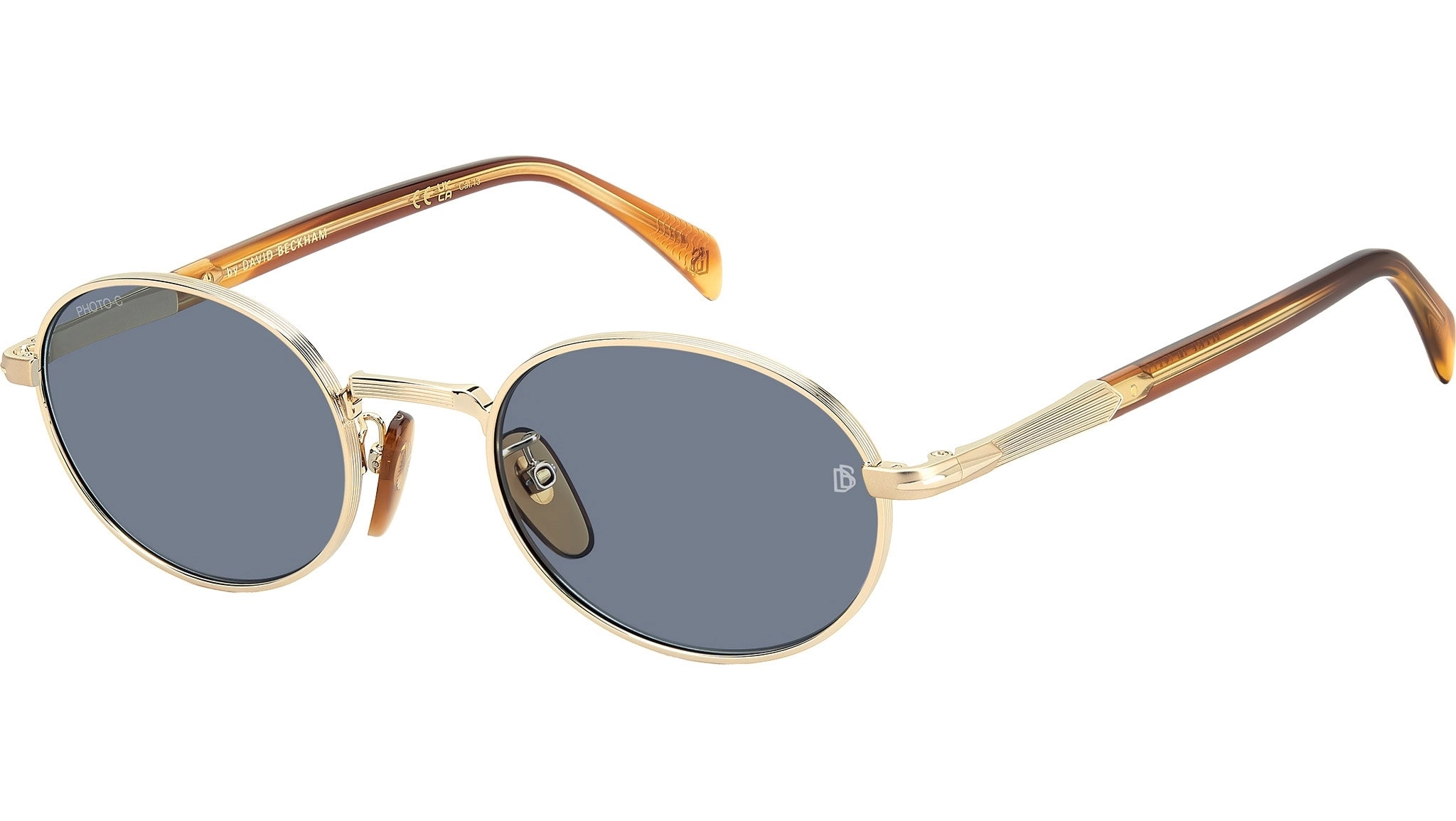David Beckham DB 1196/S (T5U/QZ) 52 | Photochromic Unisex Mavi Güneş Gözlüğü